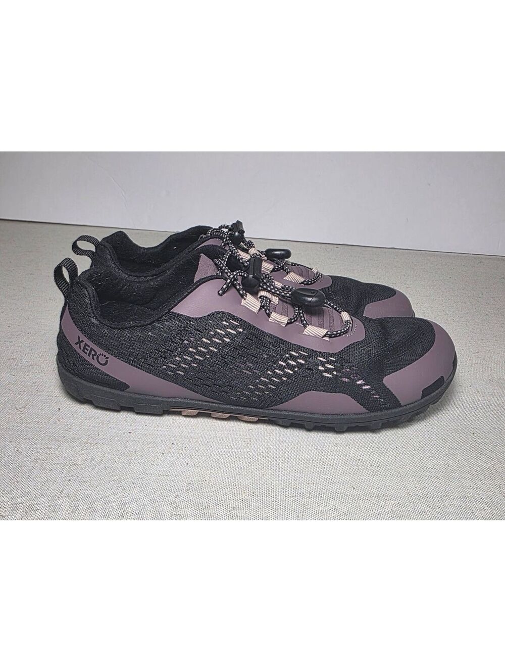Xero Shoes Aqua X Sport Women's 8.5 Black Purple Barefoot Running Minimalist